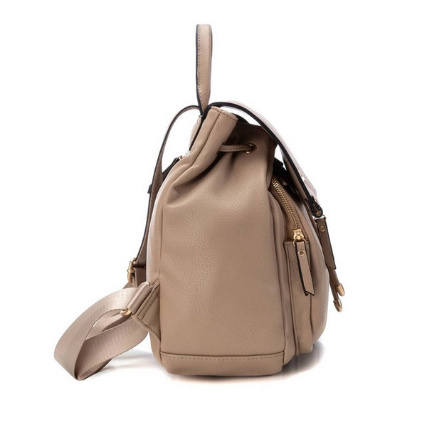 Beige XTI Overflap Backpack