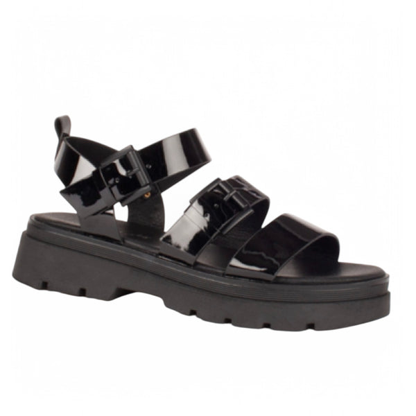 Una Healy Something Sandal Vinyl Shine