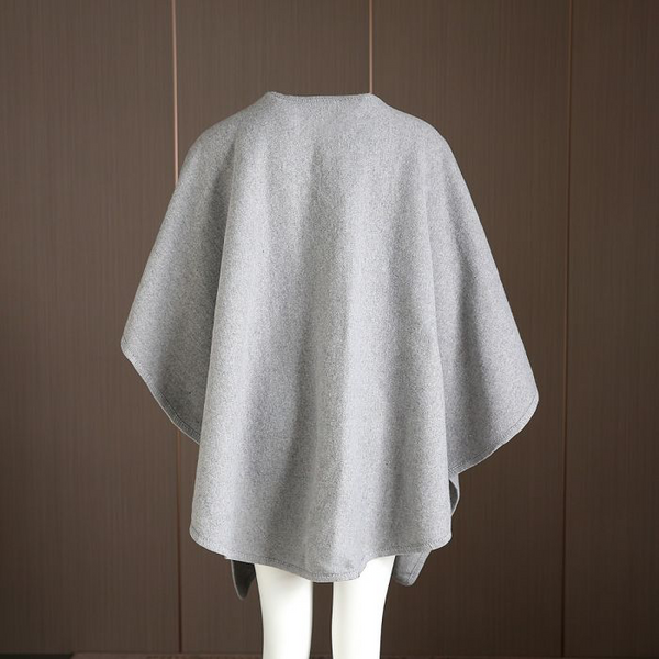 Grey Loop Through Cape Wrap