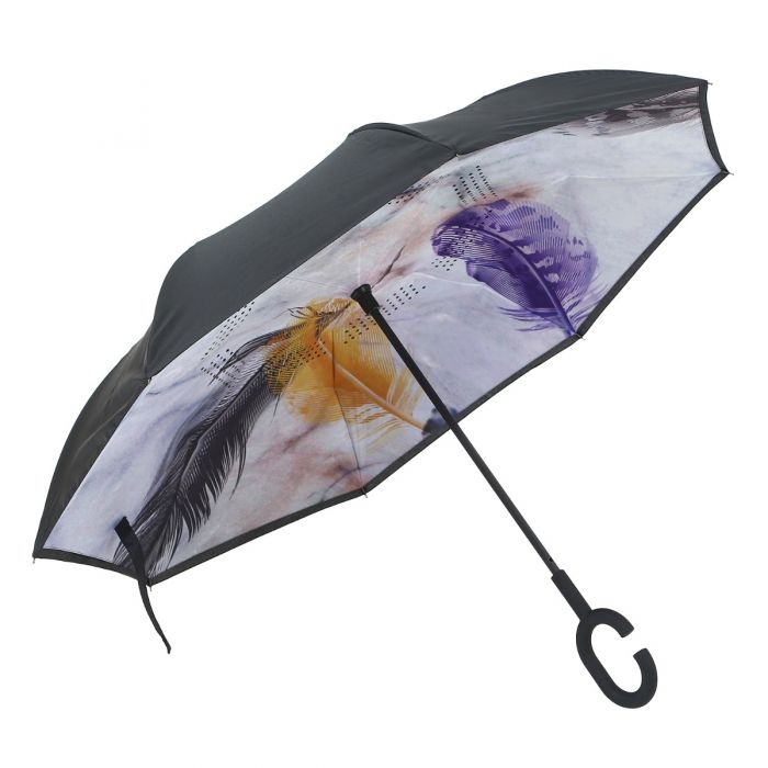 Feather Print Umbrella*
