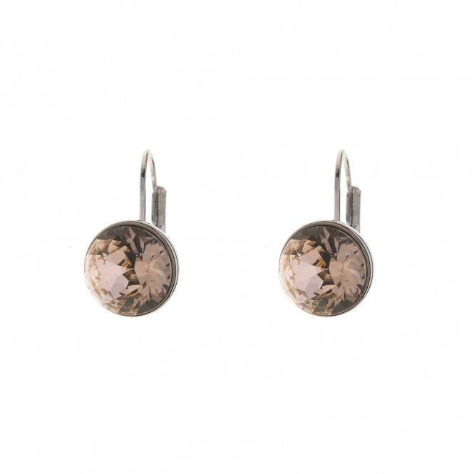 Blush Crystal Drop Earrings*