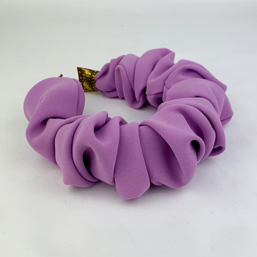 Lavender Ruffle Headband*
