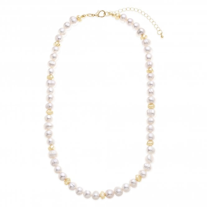 Pearl & Gold Necklace*